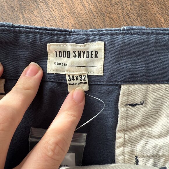 NWT Todd Snyder Relaxed Fit Chino - Picture 3 of 4